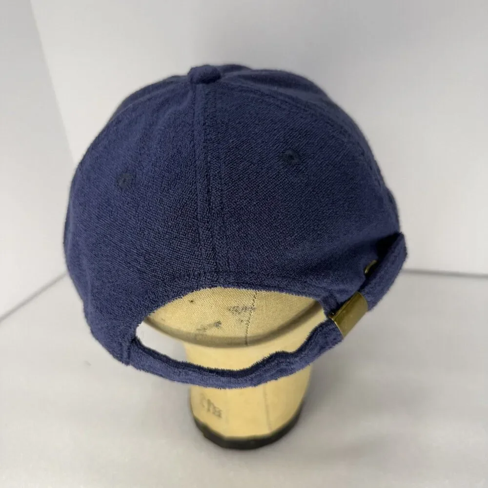 Anthropologie Hat Strapback Hamptons Regatta Yachting Club Terry Cloth Beach